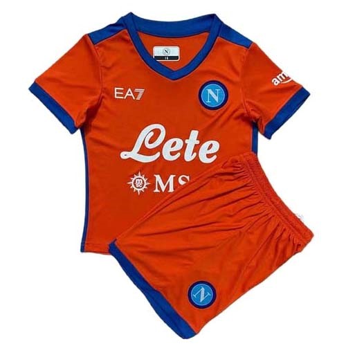 Camiseta Napoli Tercera equipo Niño 2021-22